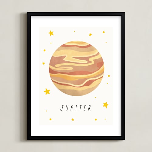 This is a vanilla art by Elly called solar system iii (jupiter)