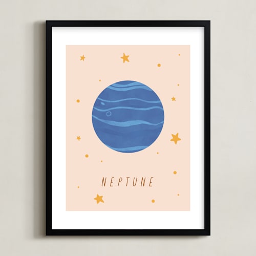 This is a sand art by Elly called solar system v (neptune)