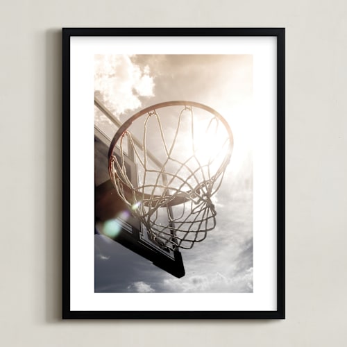 This is a sky art by Beth Murphy called hoop sunflare