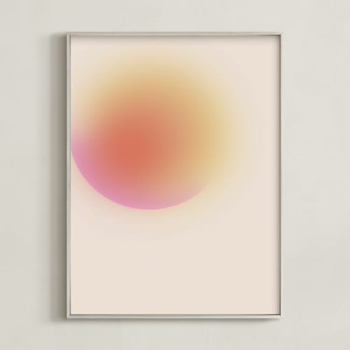 This is a saffron art by Maja Cunningham called new dawn