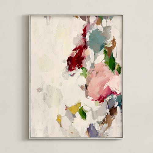 This is a rose art by Wendy Keller called flower market ii