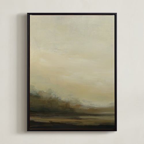 This is a beige art with standard by Haley Knighten called slow evening 1