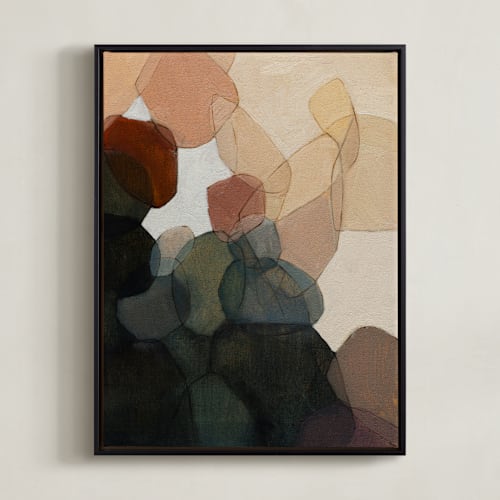 This is a slate art by Wendy Keller called venn triptych 1