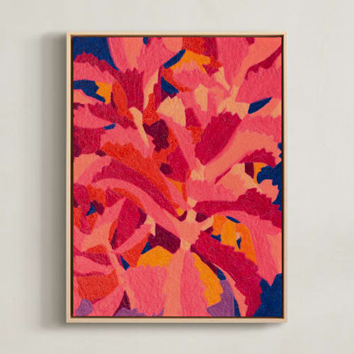 This is a begonia pink art by Juls Treviño called kalanchoe
