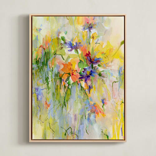 This is a autumn gold art with standard by Sonal Nathwani called fanfare 1