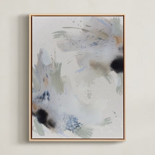 This is a slate grey art by Christa Kimble called seemingly separate
