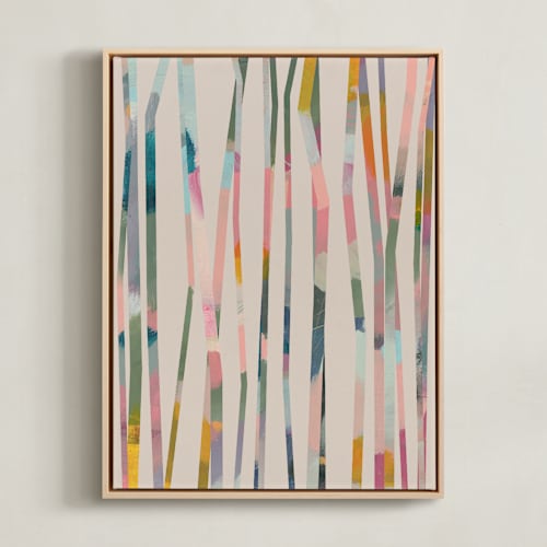 This is a rose art by Lindsay Megahed called painted forest 1