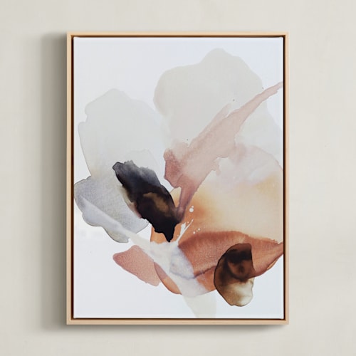 This is a dusty rose art by Mya Bessette called compassion project