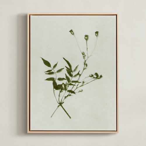 This is a verdant art with standard by Kamala Nahas called foraged 4