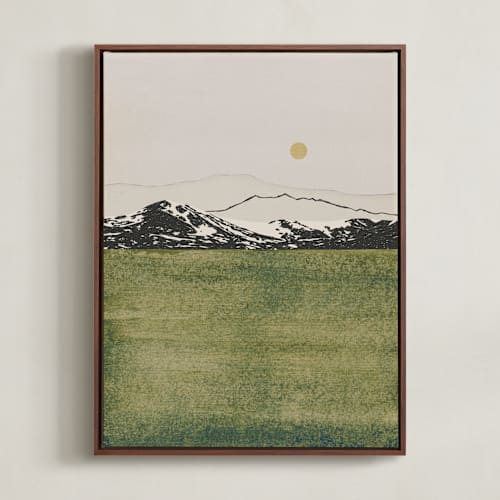 This is a golden sage art by Alisa Galitsyna called quiet horizon