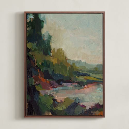 This is a lagoon art with standard by Wendy Keller called lagoon 1