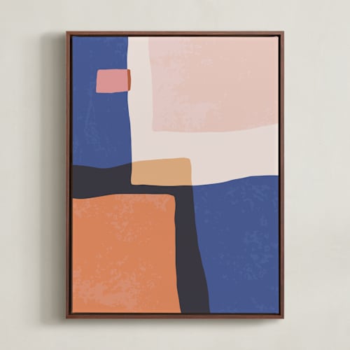 This is a ultra marine art by Pippa Shaw called provence abstract no. 2