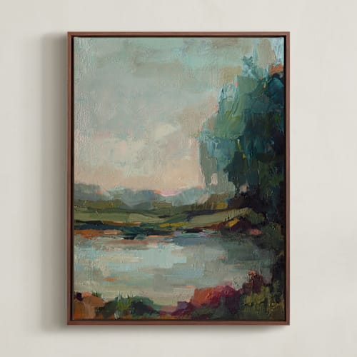 This is a lagoon art with standard by Wendy Keller called lagoon 2