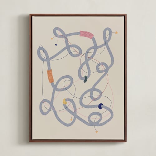 This is a original art by Kimberly Young called threads