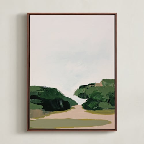 This is a green art with standard by Caryn Owen called california oak woodlands 1