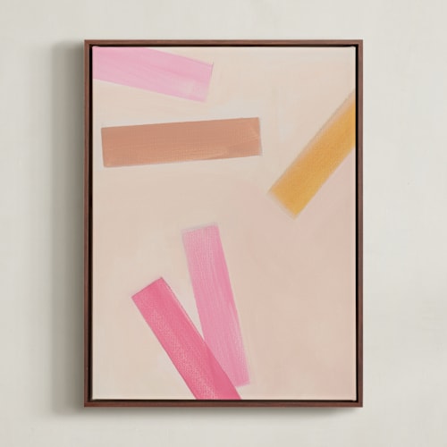 This is a cotton candy kids wall art by Maja Cunningham called confetti 1