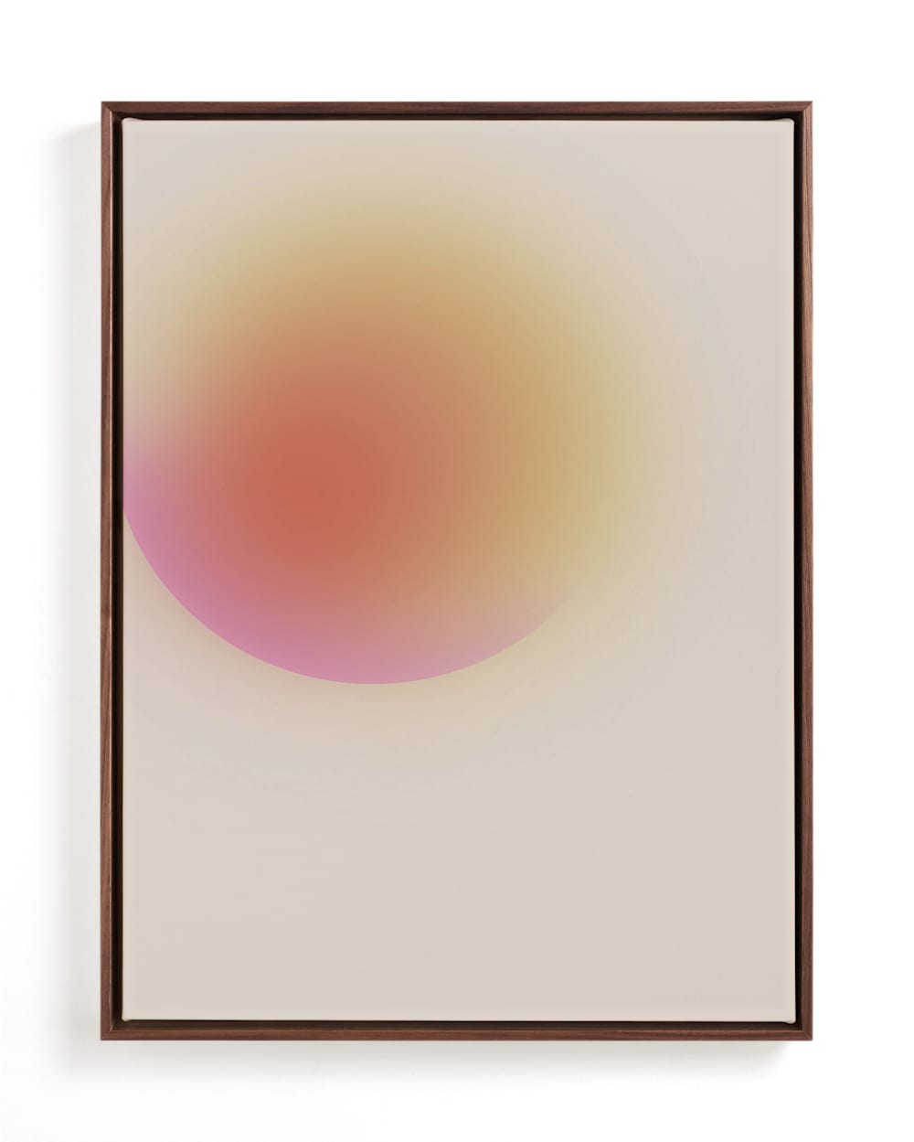 This is a saffron art by Maja Cunningham called new dawn