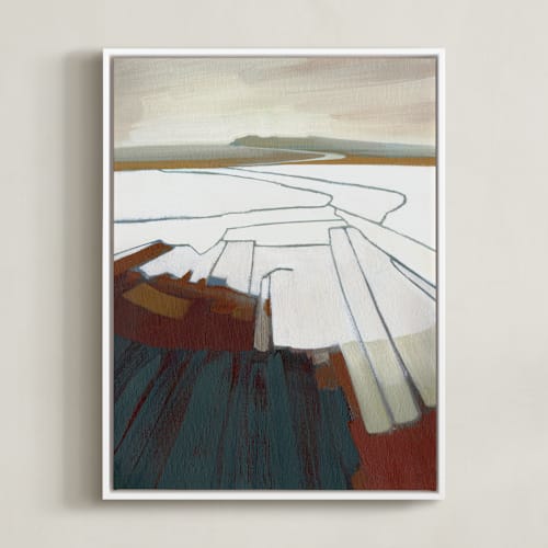 This is a dusk art by Khara Ledonne called crossing the broken spaces