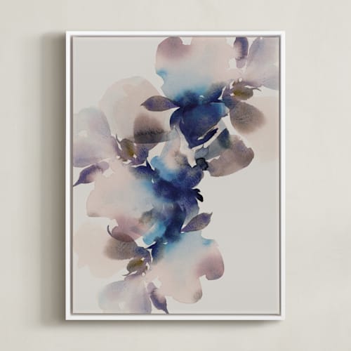 This is a ivory art by Lori Wemple called floral