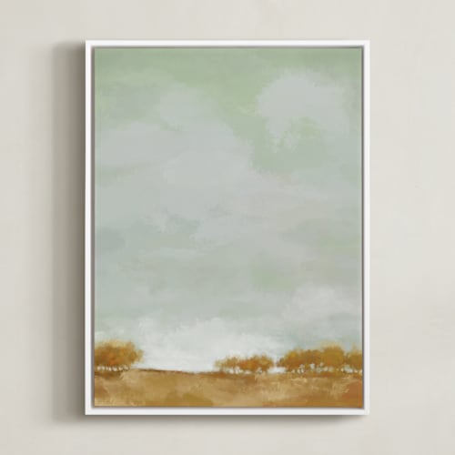 This is a golden horizon art by Afton Harding called golden hill