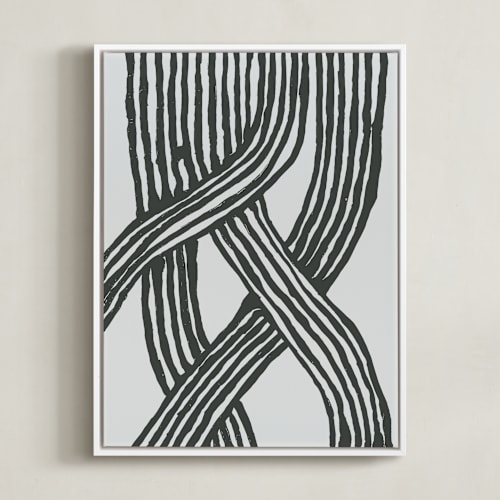 This is a myth grey art by Nina Leth called braid
