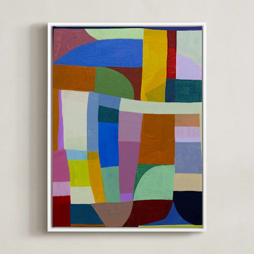 This is a candy art by Poppy Dodge called color rhythm: beach blanket