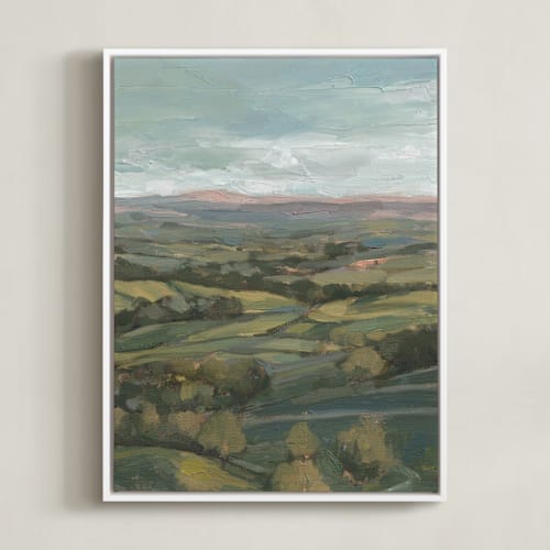 This is a hillside art with standard by Wendy Keller called yorkshire