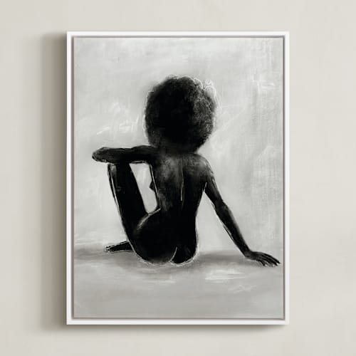 This is a noire art by Marabou Design called noire étude