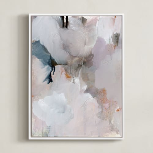 This is a lavender art by Lindsay Megahed called be loved i
