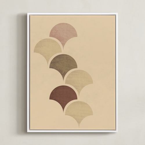 This is a almond art by Yohaku Oshima called ginkgo leaves