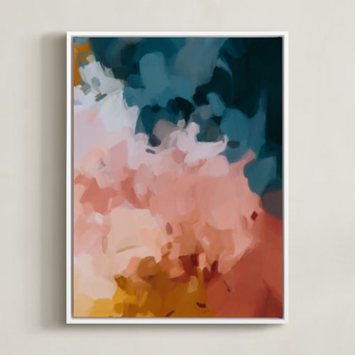 This is a blush pink art by Parima Studio called at sunset