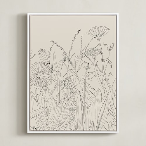 This is a sand art by Catilustre called field of wild flowers ii
