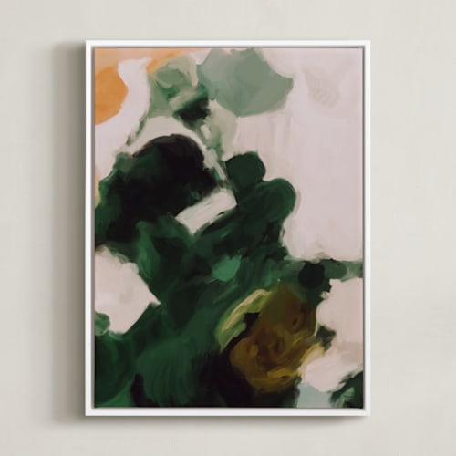 This is a forest green art by Parima Studio called finding moss