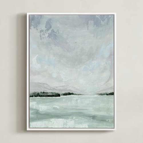 This is a frost art by Holly Whitcomb called glacier