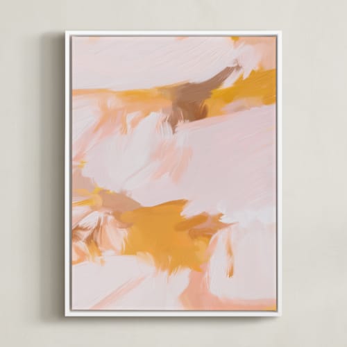 This is a marigold orange art by Parima Studio called marigolds no.2