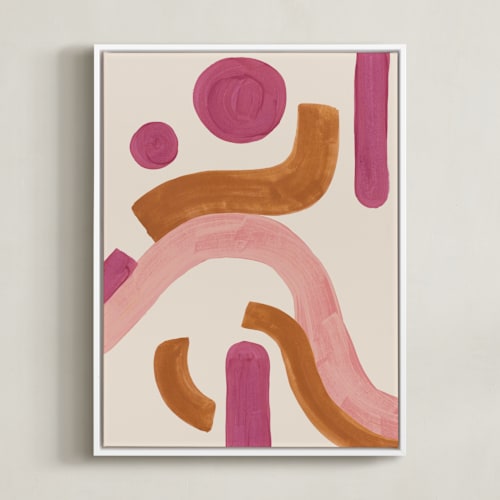 This is a peach art by Catilustre called stories ii