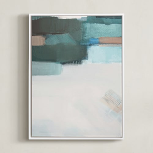 This is a sage green art by AlisonJerry called sage fields l