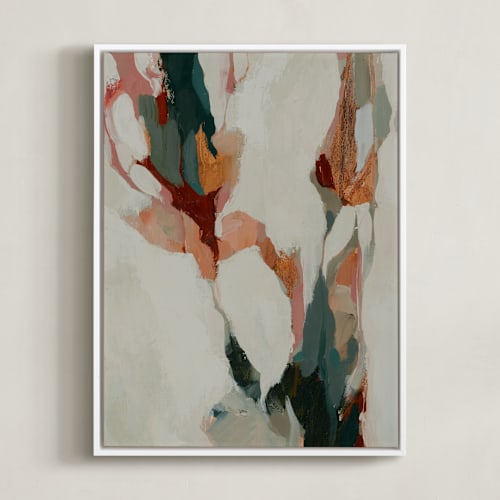 This is a warm grey art by Wendy Keller called winter thaw no. 2