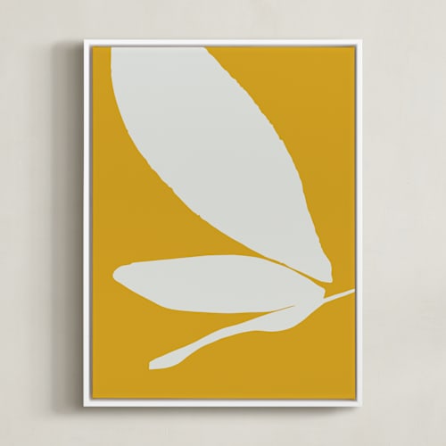 This is a mustard art by Creo Study called urban garden i