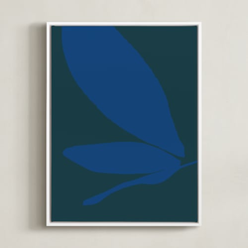This is a cobalt art by Creo Study called urban garden i