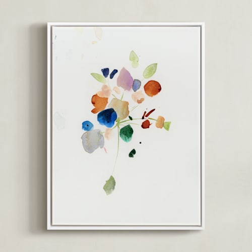 This is a royal art by Lindsay Megahed called impromptu bouquet