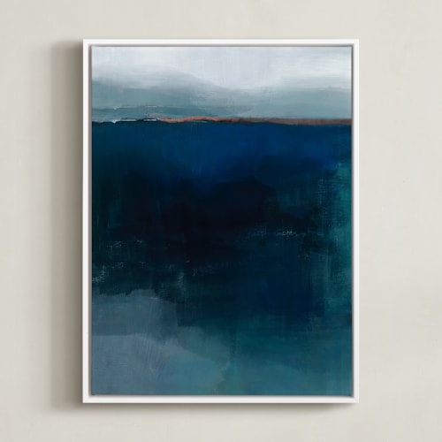This is a deep blue art by AlisonJerry called deep down