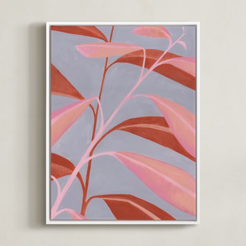 This is a terracotta pink art by Rosana Laiz Blursbyai called hova