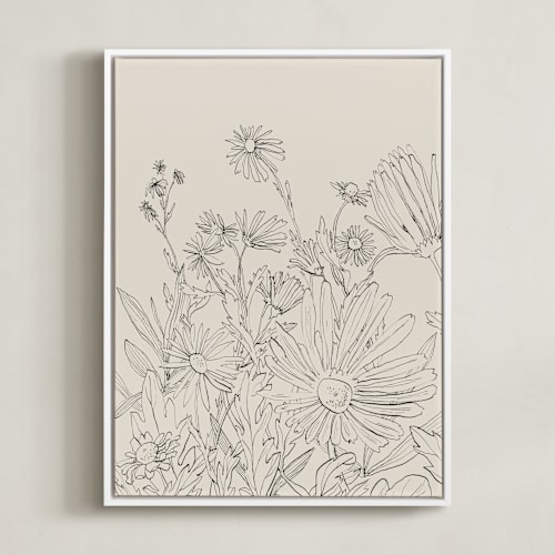 This is a sand art by Catilustre called field of wild flowers i