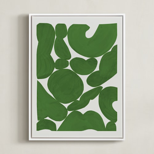 This is a shamrock art by Pati Cascino called shapes