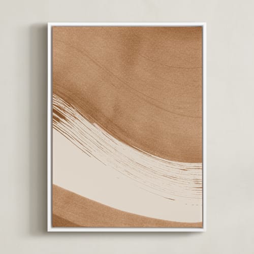 This is a caramel art by Melissa Selmin called boundary no. 1