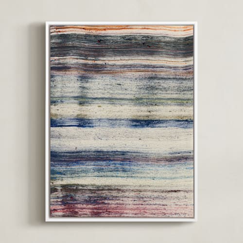 This is a yarn art by Sumak Studio called woven colors i
