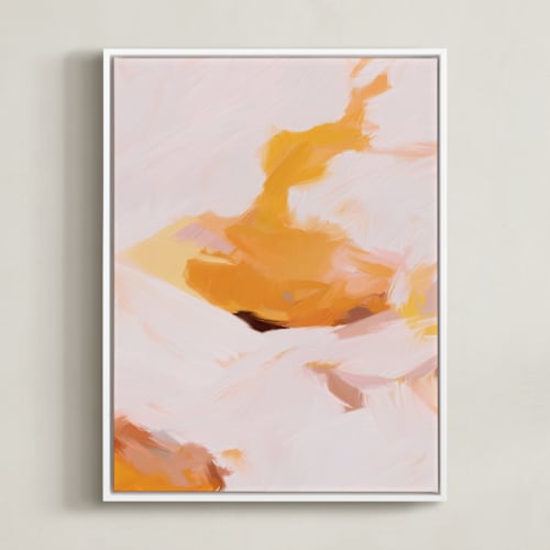 This is a marigold orange art by Parima Studio called marigolds no.1
