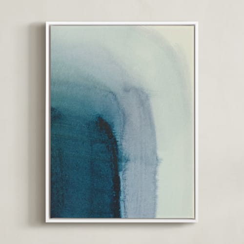 This is a blue agate art by Nell Waters Bernegger called passage 1