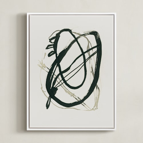 This is a black - beige art by Catilustre called black 01